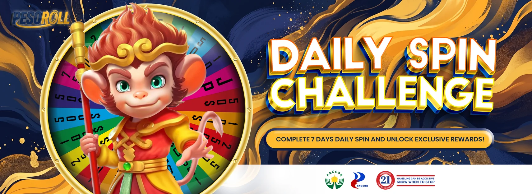 Spin daily to win up to ₱88,888